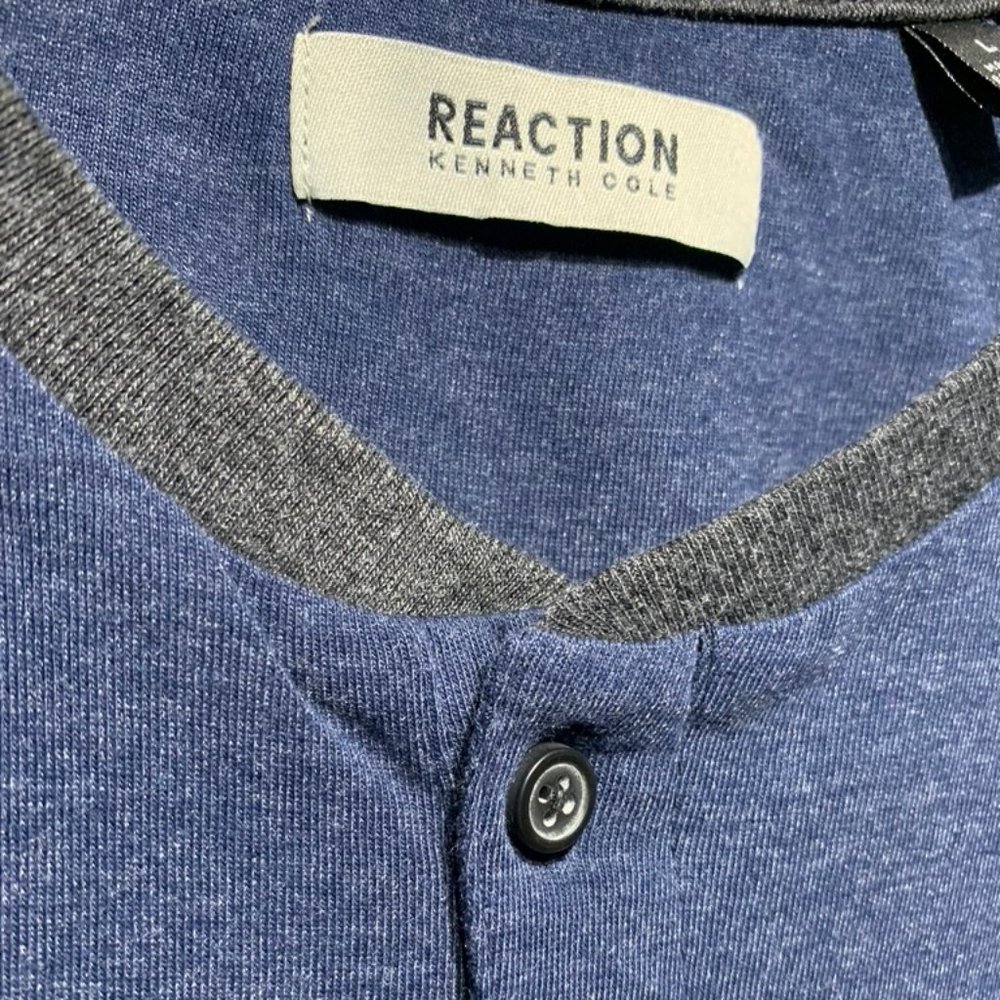Kenneth Cole Reaction Henley Style Shirt